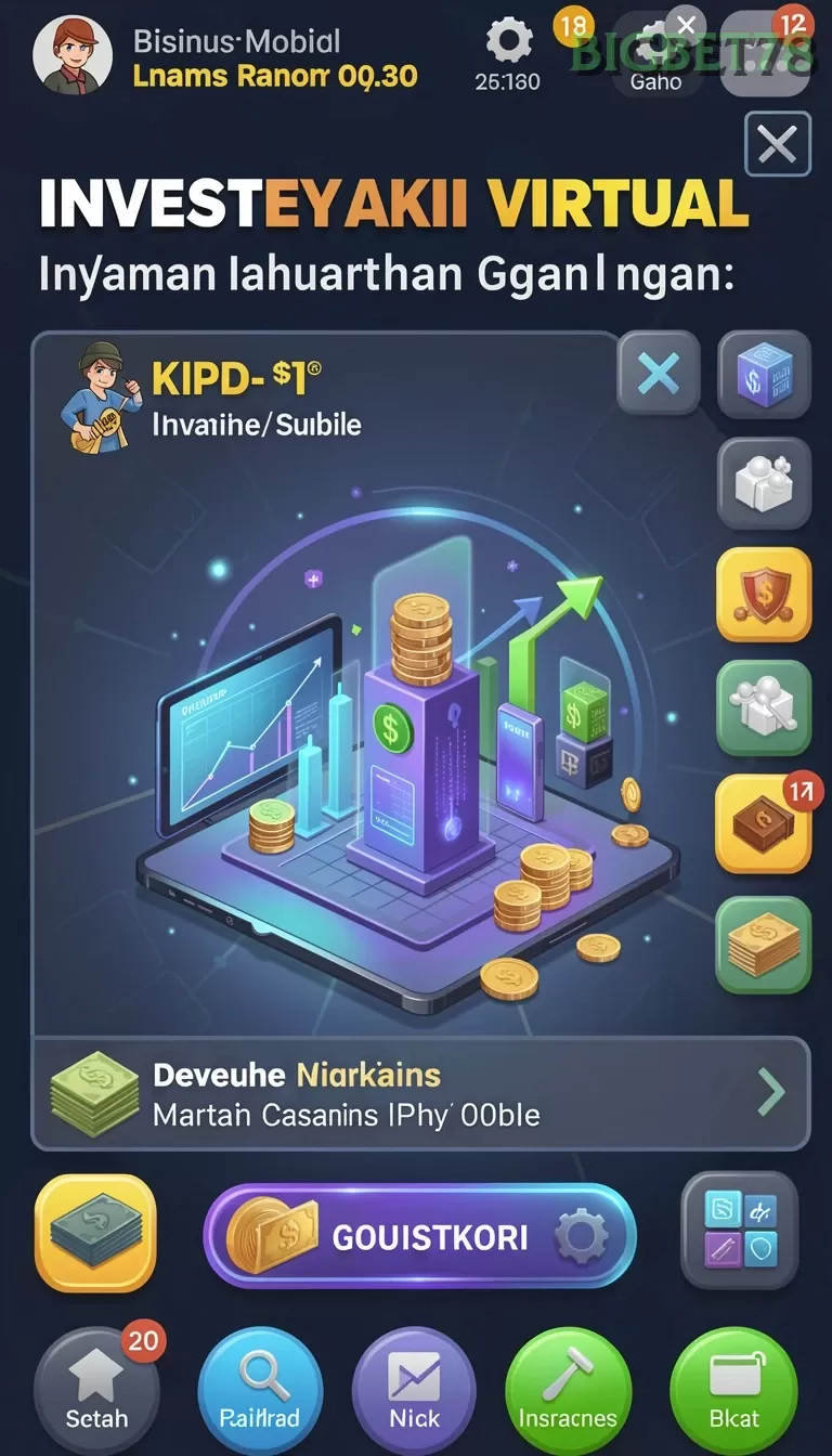 Cuplikan layar MAPNA777 — menu navigasi